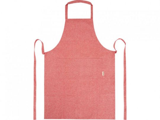 Pheebs 200 g/m² recycled cotton apron, красный яркий, арт. 023928203