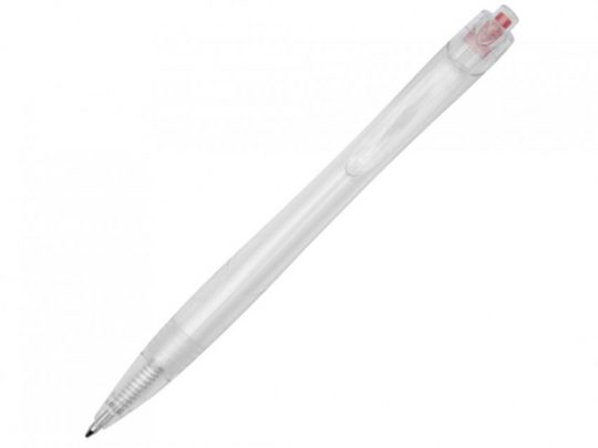 Шариковая ручка Honua из переработанного ПЭТ, прозрачный/красный, арт. 023846903