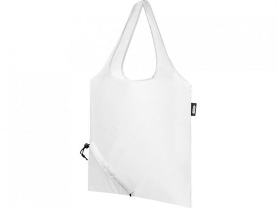 Складная эко-сумка Sabia из вторичного ПЭТ, белый, арт. 023925803