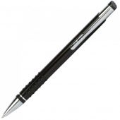Ручка шариковая Онтарио, черный/серебристый, арт. 023924903