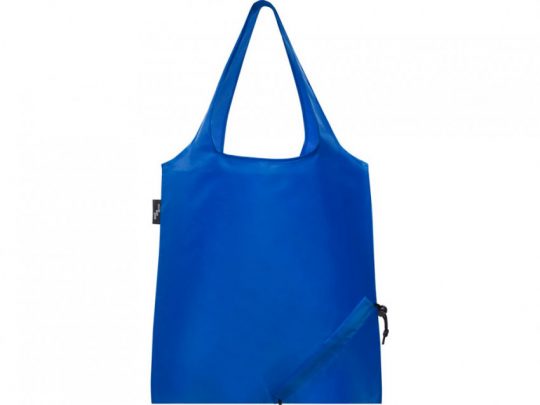 Складная эко-сумка Sabia из вторичного ПЭТ, ярко-синий, арт. 023926003