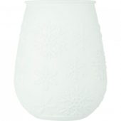 Подставка для чайной свечи Faro из переработанного стекла, белый матовый, арт. 023869603