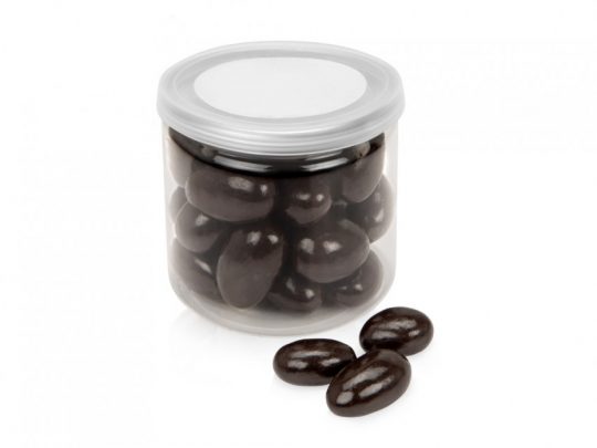 Подарочный набор с пледом, термокружкой и миндалем в шоколадной глазури Tasty hygge, черный, арт. 023957803