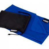 Спортивное охлаждающее полотенце Raquel из переработанного ПЭТ в мешочке, синий, арт. 023970903