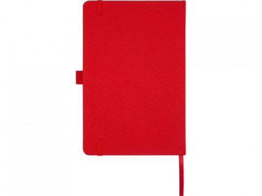 Блокнот Honua форматом A5 из переработанной бумаги с обложкой из переработанного ПЭТ, красный, арт. 023847303