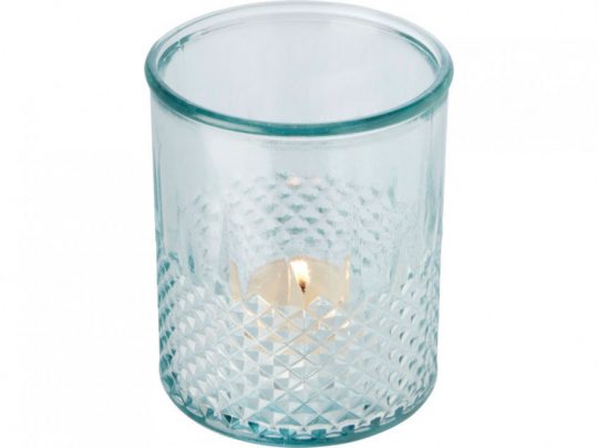 Подставка для чайной свечи из переработанного стекла Estrel, прозрачный, арт. 023869103