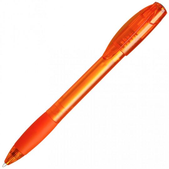Ручка шариковая X-5 FROST, пластик, оранжевая