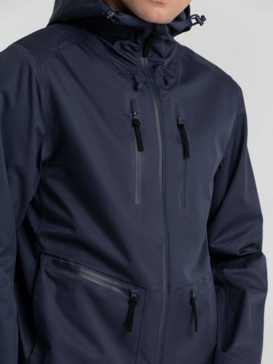 Куртка унисекс Kokon темно-синяя, размер XL