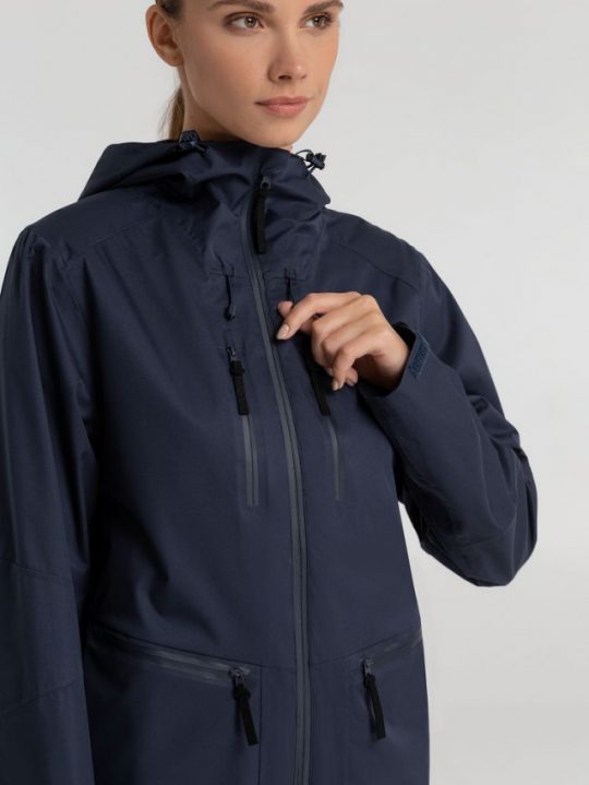 Куртка унисекс Kokon темно-синяя, размер L