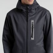 Куртка унисекс Shtorm темно-серая (графит), размер S