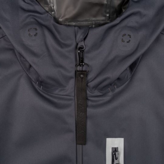 Куртка унисекс Shtorm темно-серая (графит), размер S