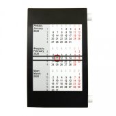 Календарь настольный на 2 года, 2022 — 2023 г, черный