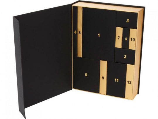 Подарочная коробка Felice с канцелярскими принадлежностями, золотистый, арт. 024063403