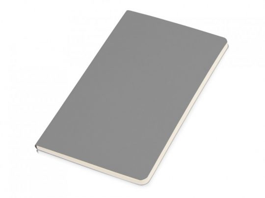 Блокнот А5 Softy 13*20,6 см в мягкой обложке, серый (А5), арт. 024142803