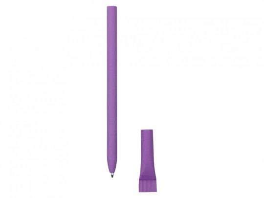 Ручка картонная с колпачком Recycled, фиолетовый (Р), арт. 023983903