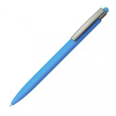 ELLE SOFT, ручка шариковая,  голубой, металл, синие чернила