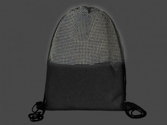 Рюкзак-мешок Reflex со светоотражающим эффектом, серый, арт. 024144103