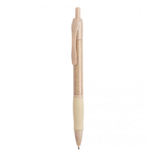 Ручка шариковая ROSDY, пластик с пшеничным волокном, бежевый