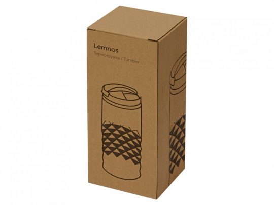 Термокружка Lemnos 350 мл, серый, арт. 024058603