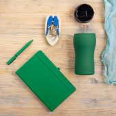 Набор подарочный SILKYWAY: термокружка, блокнот, ручка, коробка, стружка зеленый
