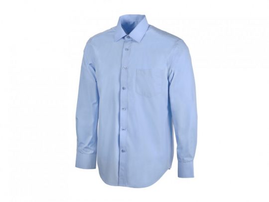 Рубашка Houston мужская с длинным рукавом, голубой (2XL), арт. 024147303