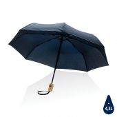 Автоматический зонт Impact из RPET AWARE™ с бамбуковой ручкой, d94 см, арт. 024148006