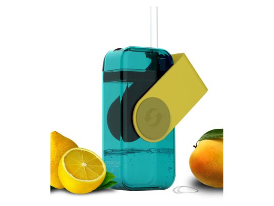 Бутылка для воды JUICY DRINK BOX, желтый, арт. 024408503