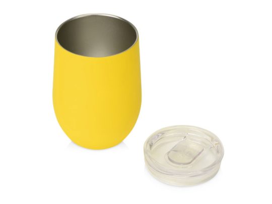 Термокружка Sense Gum soft-touch, 370мл, желтый, арт. 024371603