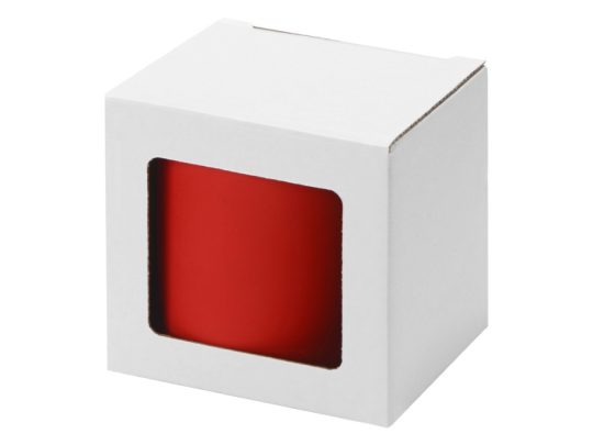Коробка для кружки с окном, 11,2х9,4х10,7 см., белый, арт. 024373403