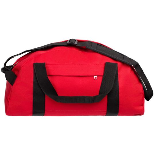 Вместительная внутри и компактная снаружи универсальная сумка для путешествий и спорта Portage, выдерживает нагрузку до 10 кг, красная