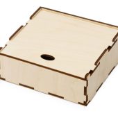 Деревянная подарочная коробка, 122 х 45 х 122 мм, арт. 024381603