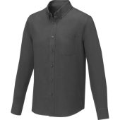 Pollux Мужская рубашка с длинными рукавами, storm grey (XS), арт. 024344203
