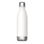 Термобутылка CENTRAL PARK, белый/серебристый, арт. 024407303