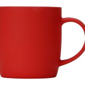 Кружка с покрытием soft-touch Dalgona, красный, арт. 024346303
