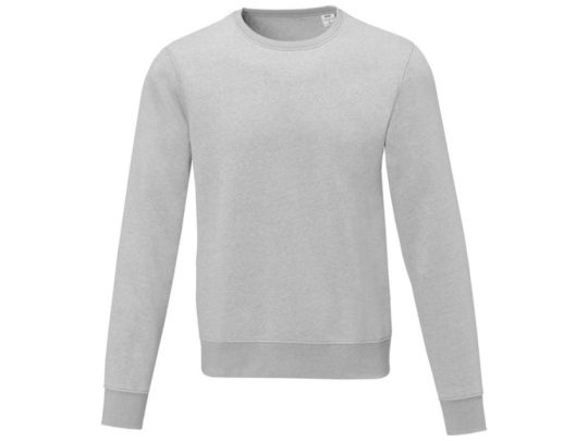 Мужской свитер Zenon с круглым вырезом, серый яркий (S), арт. 024354103