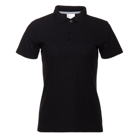 Рубашка 104W Рубашка поло женская 104W_Чёрный (20)  (XL/50)