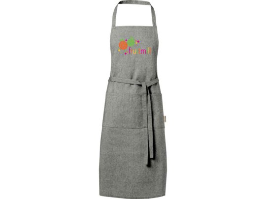 Pheebs 200 g/m² recycled cotton apron, черный, арт. 024375803