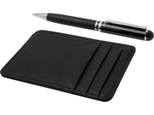 Encore Подарочный набор из шариковой ручки и бумажника, черный, арт. 024399503