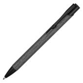 Ручка металлическая шариковая Crepa, серый/черный, арт. 024333503