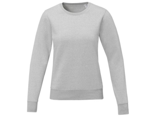 Женский свитер Zenon с круглым вырезом, серый яркий (XS), арт. 024354703