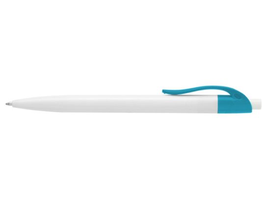 Ручка шариковая Какаду, белый/бирюзовый, арт. 024330703