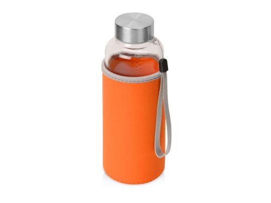 Бутылка для воды Pure c чехлом, 420 мл, оранжевый, арт. 024346903