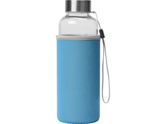 Бутылка для воды Pure c чехлом, 420 мл, голубой, арт. 024347203