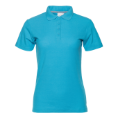 Рубашка 104W Рубашка поло женская 104W_Бирюзовый (32) (M/46)