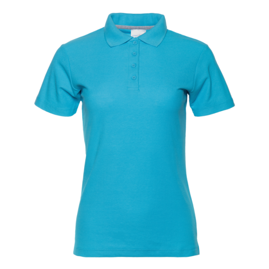 Рубашка 104W Рубашка поло женская 104W_Бирюзовый (32) (XS/42)