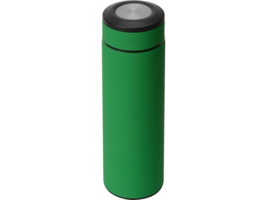 Термос Confident с покрытием soft-touch 420мл, зеленый, арт. 024334703
