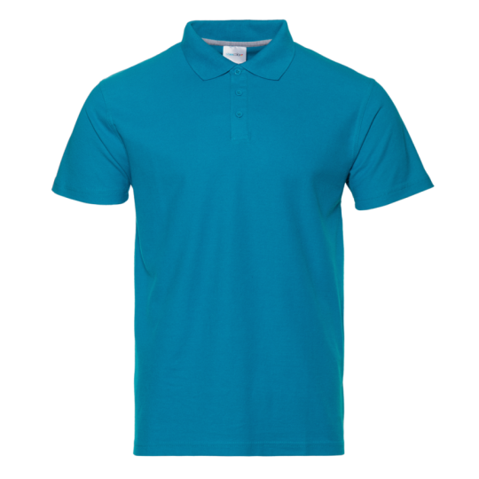 Рубашка 104 Рубашка поло мужская 104_Лазурный (40) (XL/52)