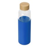 Бутылка для воды стеклянная Refine, в чехле, 550 мл, синий, арт. 024345903