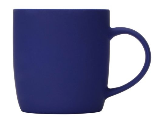 Кружка с покрытием soft-touch Dalgona, синяя, арт. 024346203