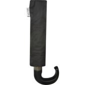 Montebello 21-дюймовый складной зонт с автоматическим открытием/закрытием и изогнутой ручкой, черный, арт. 024377703